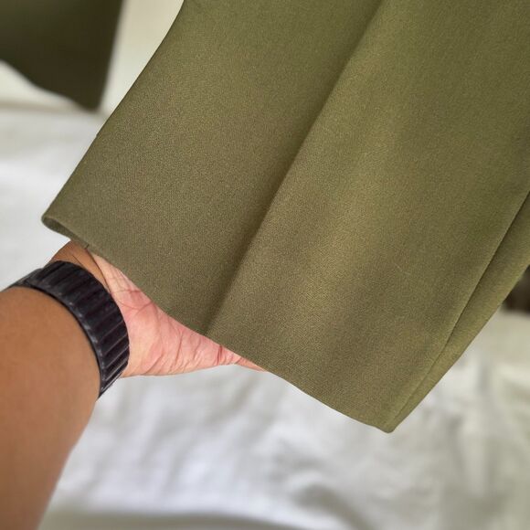 Banana Republic Logan Fit Women’s Dress Pants Size 6 Island Green Bootcut Stretc - Picture 3 of 7